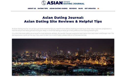 Asian Dating Journal